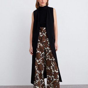 Zara Floral Printed Pants